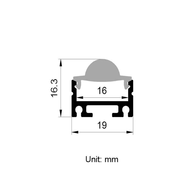 Suspended 30° Lens Ceiling LED Channel For 15mm Double Row LED Strip Suspended 30° Lens Ceiling LED Channel For 15mm Double Row LED Strip